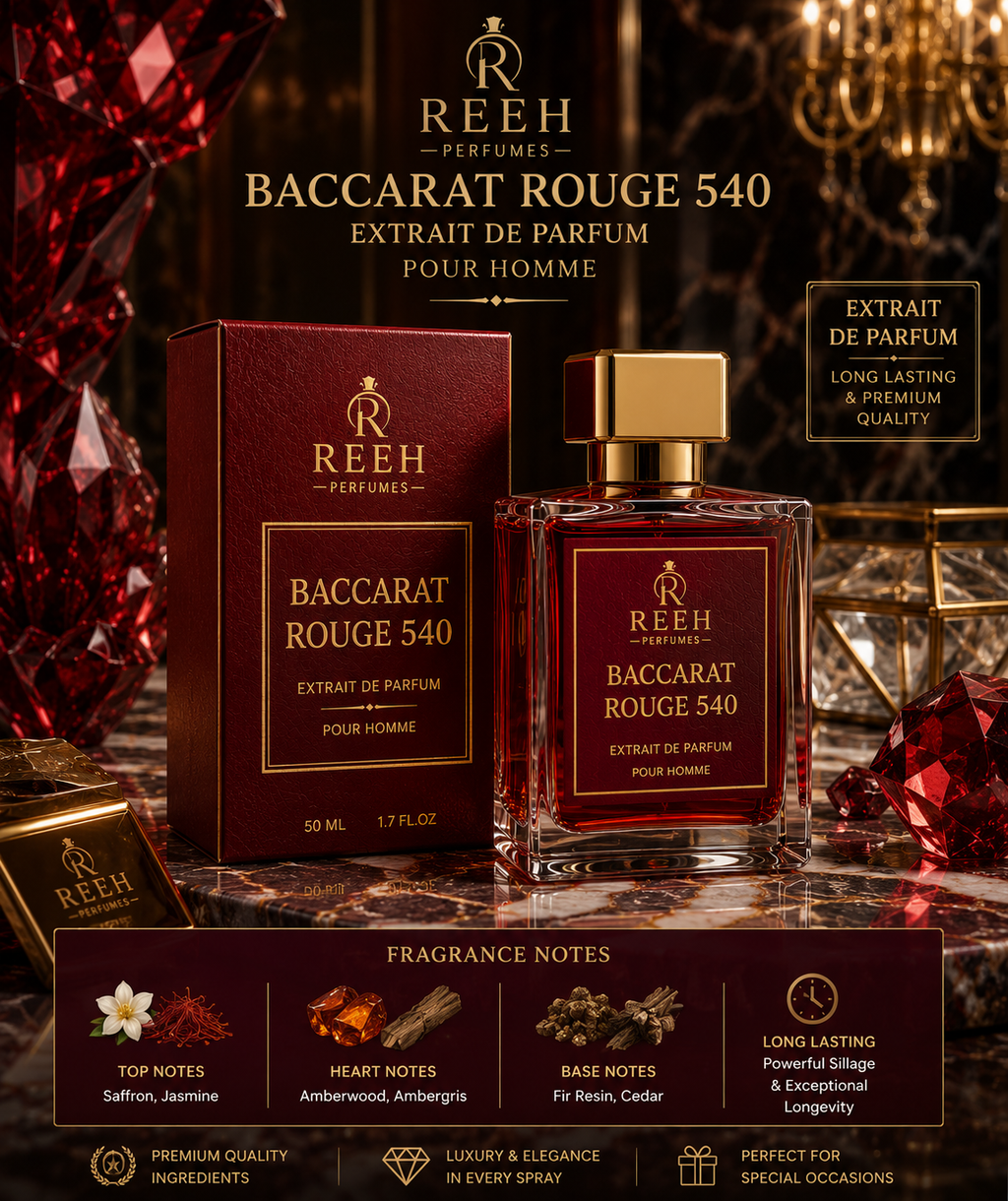 Bacarat rouge 540 extrait  50ML Perfume